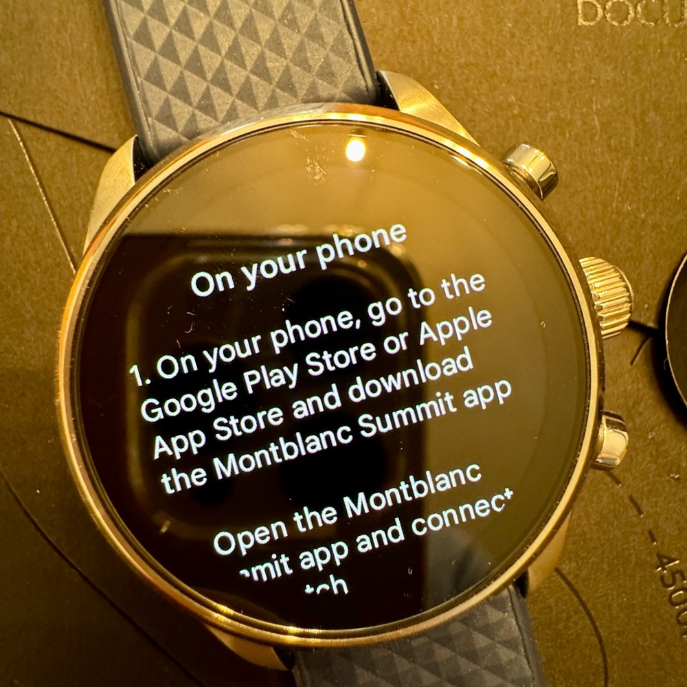 Montblanc Summit 3  42mm Smartwatch